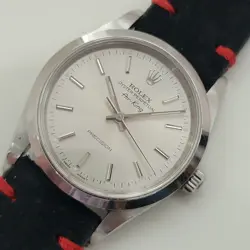 MENS ROLEX PRECISION REF 14000 AIR KING 34M AUTOMATIC 1990S SWISS RA479B