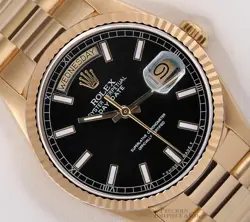 36MM WATCH-BLACK STICK