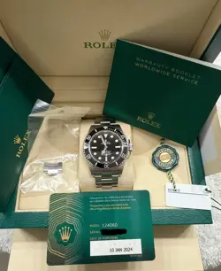 2024 ROLEX SUBMARINER 124060 NO DATE STAINLESS STEEL FOR SALE