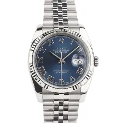 ROLEX DATEJUST 36 ROMAN BLUE DIAL MEN'S WATCH 116234 35517 141987490
