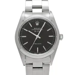 ROLEX AIR-KING 14000M BLACK WATCH 681838