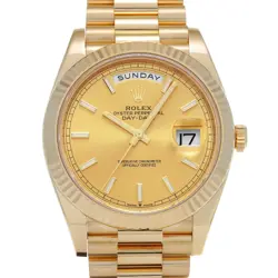 ROLEX DAY-DATE 40 228238 CHAMPAGNE WATCH 682799