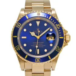 ROLEX SUBMARINER DATE 16618LB BLUE WATCH 685110