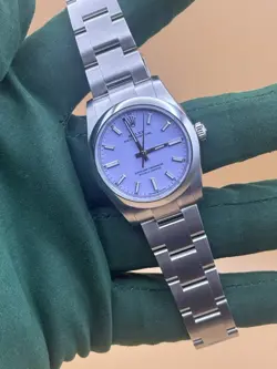2025 Rolex Oyster Perpetual 34mm  124200 Lavender Dial