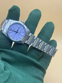 2025 Rolex Oyster Perpetual 34mm  124200 Lavender Dial