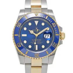 ROLEX SUBMARINER DATE 116613LB BLUE WATCH 682752