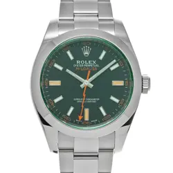 ROLEX MILGAUSS 116400GV INTENSE BLACK WATCH 685651