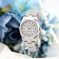 ROLEX OYSTER PERPETUAL 26 176200 RANDOM SERIAL WOMEN'S WATCH FROM JAPAN G0805