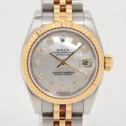 ROLEX DATEJUST 179173NG SS×YG SS×YG AT SHELL-FACE 1 EXTRA LINK