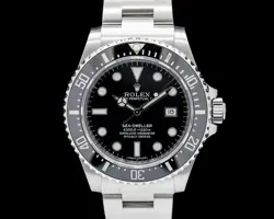 ROLEX 116600 SEA-DWELLER SS BLACK DIAL