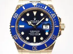 rolex Submariner Date 18KYG 126618LB watch men TO168132