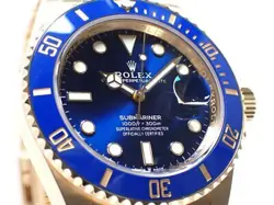 rolex Submariner Date 18KYG 126618LB watch men TO168132