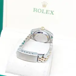 Rolex 26mm 18K Half Yellow Gold Red Degrade Diamonds Datejust REF: 69173 (R)