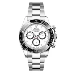 ROLEX DAYTONA 126500LN-0001 40MM WHITE COSMOGRAPH DIAL OYSTER STAINLESS STEEL...