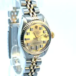LADIES 1978 ROLEX DIAMOND DATEJUST 6917 JUBILEE