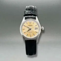 ESTATE ROLEX OYSTER PERPETUAL LADYDATE AUTOMATIC WATCH REF#6516
