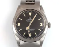 ORIGINAL 1967 ROLEX EXPLORER 36MM REF. 1016 SS AUTOMATIC WATCH CAL. 1570