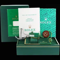 PAPERS MINT Rolex Submariner Date 16800 Steel Black Oyster 40mm Watch Box