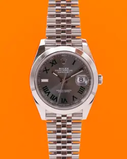 ROLEX DATEJUST 41MM 126300 WIMBLEDON DIAL JUBILEE SMOOTH BEZEL 2022
