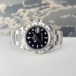 ROLEX EXPLORER 16570 STAINLESS STEEL OYSTER BRACELET 2007 M SERIAL DATED 2008