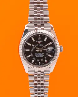 Rolex Sky Dweller 42mm 326934 Black Dial Jubilee