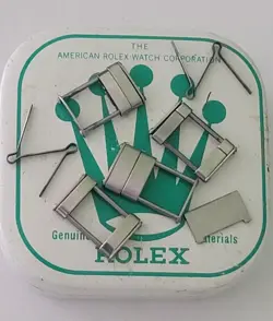 ROLEX GENUINE SWISS 20MM 7206 OR 6636 RIVETED BRACELETS LINK PARTS