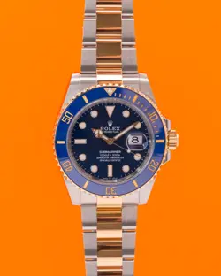 ROLEX SUBMARINER DATE 41MM 126613LB BLUESY YELLOW TWO TONE 2025