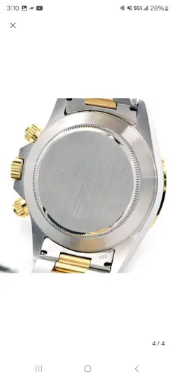 Rolex Daytona 16523 40MM Champagne 18K YG Two-Tone T-Serial Numbering