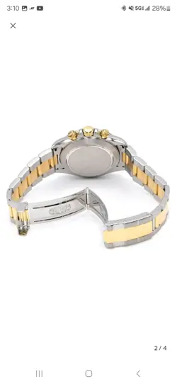 Rolex Daytona 16523 40MM Champagne 18K YG Two-Tone T-Serial Numbering