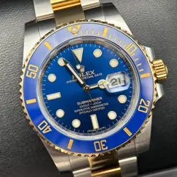 ROLEX SUBMARINER DATE 116613LB BLUESY 40MM BLUE DIAL AUTOMATIC WATCH - 2018