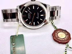 ROLEX MILGAUSS 116400 NEW AND COMPLETE WITH WARRANTY EXCELLENT CONDITION