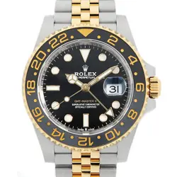 ROLEX GMT MASTER II 126713GRNR  BLACK RANDOM NUMBER SECOND HAND MENS