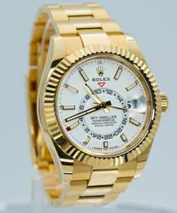 WHITE DIAL BOXES/PAPERS!