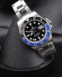 2024 ROLEX GMT-MASTER II BATMAN OYSTER BRACELET 126710BLNR FULL SET