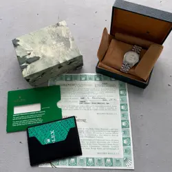 1989 Rolex Datejust Stainless 16220 - Roman Numeral Cream Anniversary Dial