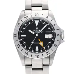 ROLEX EXPLORER II 1655 NO. 44 (MANUFACTURED AROUND 1976) BLACK/NOIR MENS WAT...
