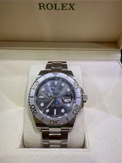 ROLEX YACHT-MASTER 40 DARK RHODIUM DIAL 116622 2017 FULL SET