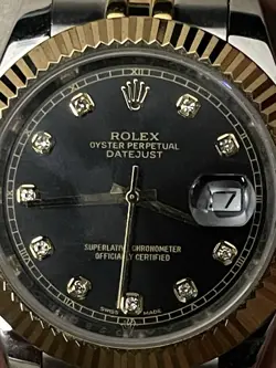 TWO-TONE BLACK DIAMOND