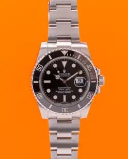 ROLEX SUBMARINER DATE 40MM 116610LN BLACK CERAMIC 2014
