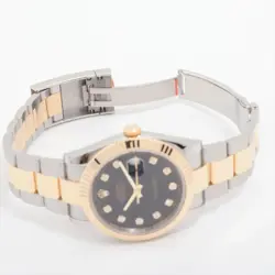 Rolex Datejust 126333G SS×YG SS×YG AT Black Dial oyster bracelet 1 Extra Link