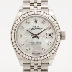 ROLEX DATEJUST 279384RBR SS×WG AT SHELL-FACE 1 EXTRA LINK