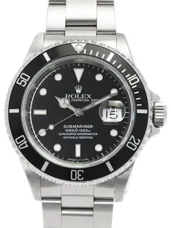 ROLEX SUBMARINER DATE 16610LN TO09967