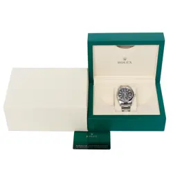 ROLEX SKY-DWELLER 326934 BLACK DIAL 2021 MODEL STAINLESS STEEL BOX,BOOKS & CARD