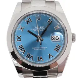 2025 NEW ROLEX 126300 DATEJUST 41MM STEEL BLUE ROMAN DIAL WATCH