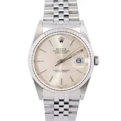 ROLEX DATEJUST 36MM 16234 SILVER DIAL JUBILEE BRACELET STAINLESS STEEL