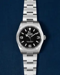ROLEX EXPLORER 224270 40MM BLACK DIAL STEEL MEN'S WATCH
