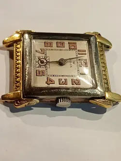 EXCELLENT ROLEX GENEVE VINTAGE RECTANGULAR  WHASTCH MEN