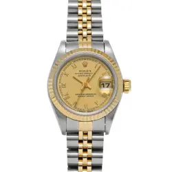 ROLEX DATEJUST 69173 CHAMPAGNE WATCH 683545