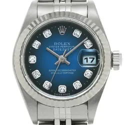 ROLEX 79174G Blue Case Size 26×26mm Band Size 16cm Used Watch #81137
