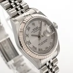 ROLEX Datejust 79174 Gray Case Size 26mm Ladies Used Watch #86927